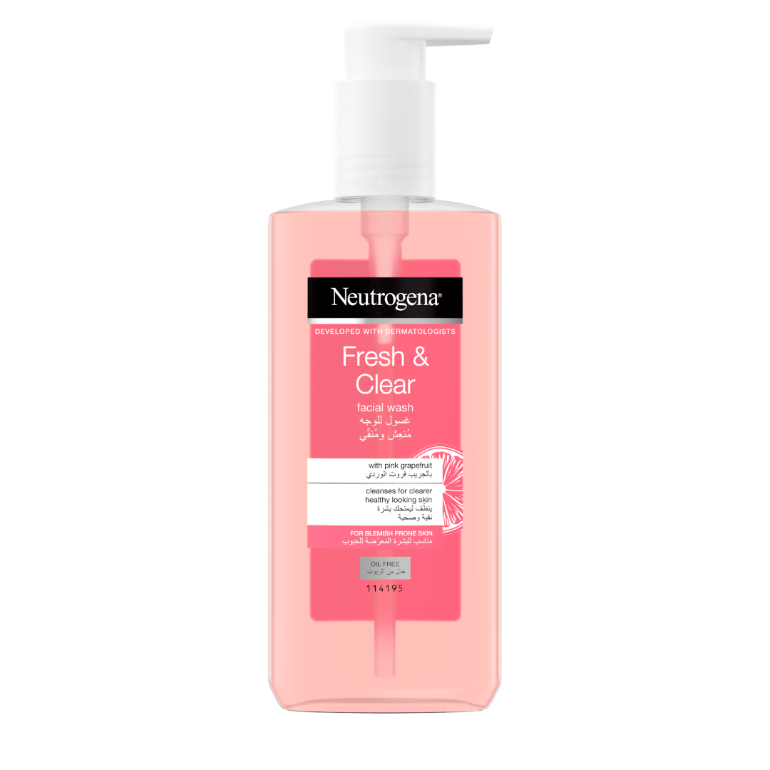 NEUTROGENA VISIBLY CLEAR PINK GRAPE FACIALWASH 200ML